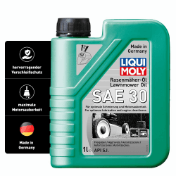 LIQUI MOLY Rasenmäher-Öl SAE 30 | 1 L | Gartengeräte-Öl | Art.-Nr.: 1264