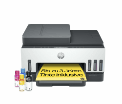 HP Smart Tank 7305 3-in-1 Multifunktionsdrucker (WLAN; Duplex; ADF) – 3 Jahre Tinte inklusive, 3 Jahre Garantie, großer Tintentank, hohe Reichweite, Drucken in hoher Qualität