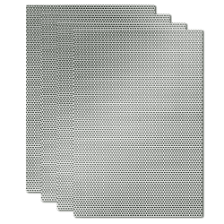 Drahtgeflecht Feinmaschig 4 Stücke, Wire Mesh, Aluminiumlegierung Gitter für Nagetiere Fenstergitter Maschendraht Filternetz
