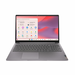Lenovo Chromebook IdeaPad 3i | 15,6" Full HD Touch Display | Intel Celeron N4500 | 8GB RAM | 128GB SSD | Intel UHD Grafik | Chrome OS | QWERTZ | grau | 3 Monate Premium Care