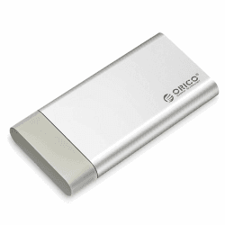 ORICO mSATA SSD Gehäuse Tragbar Adapter (Kein Kabel erforderlich), 5 Gbit/s USB 3.0 Aluminium Externes Msata Gehäuse für mSATA SSD Max bis 2 TB