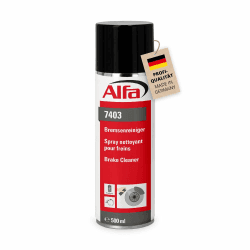 Alfa 3X Bremsenreiniger 500 ml Profi-Qualität Premium-Reiniger Bremsen Spray kraftvoll rückstandsfrei gegen Öle Fette Harze - Made in Germany