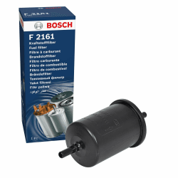 Bosch F2161 Benzinfilter für Autos - scheidet Partikel vom Kraftstoff ab - schützt die Einspritzanlage