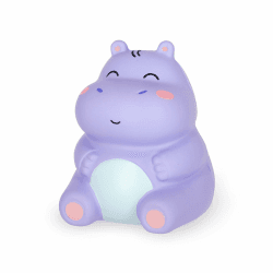 Legami - Anti-Stress-Spielzeug, Hippo-Design, Material Polyurethan, 11,3 x 14,8 x 13,5 cm