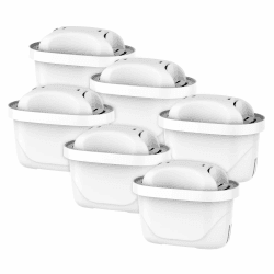 GLACIER FRESH Wasserfilter kartuschen, kompatibel mit Brita® Maxtra+® Plus, Maxtra Pro® All-in-1 Wasserfilter, BRITA Mavea® Maxtra+®, Style, Marella®, Elemaris®, Reduziert PFOA/PFOS, 6er Pack