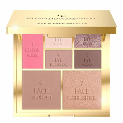 Christian Laurent Pour La Beauté - Multifunktionale Gesichtskonturen- und Augen-Make-up-Palette Nude für jeden Hauttyp