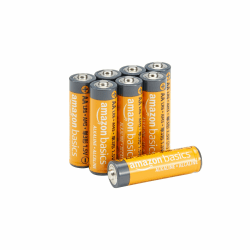 Amazon Basics AA-Alkalisch-Batterien, leistungsstark, 1,5 V, 8er-Pack