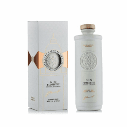 Cape Saint Blaize - Floristic Gin | Rose, Vanille, Safran | Duftend und weicher Gin aus Südarika | Einzigartige Porzellanflasche | 700 ml