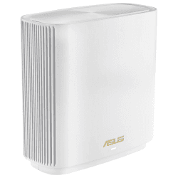 ASUS ZenWiFi XT9 AX7800 1er Pack Weiß kombinierbarer Router (Tethering als 4G und 5G Router-Ersatz, Whole-Home Tri-Band AI Mesh WiFi 6 Router, 2.5G Port, Abdeckung von bis zu 265qm / 4+ Räumen)
