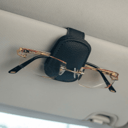 Brillenhalter für Auto, Sonnenbrillenhalter Auto, Auto Brillenhalter, Brillenhalterung Auto, Brillenhalter Auto, Auto Sonnenbrillenhalter, Auto Brillenhalterung, Sonnenbrille Halterung Auto(Schwarz)