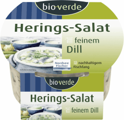 Herings-Salat mit feinem Dill 6 x 150 gr