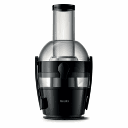 Philips 3000 Series Entsafter - 800W Leistung, QuickClean Technologie, XL 75mm Einfüllschacht, 2L Saftkapazität, Einfach zu Montieren & Spülen, Frischer Saft ohne Fruchtfleisch (HR1856/70)
