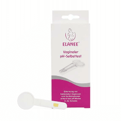 ELANEE Vaginaler pH-Selbsttest zur Früherkennung bakterieller Infektionen und Schwangerschaftsvorsorge, Blasensprung, Bakterielle Vaginose, Bakterielle Vagniose Test, 2 Stück (735-00)