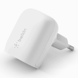 Belkin 20-W-USB-C Power Delivery Schnellladegerät, USB Ladegerät, zertifiziert für USB-C PD 3.1 PPS, kompaktes Format für iPhone 16, iPhone 15, Plus, Pro, Pro Max, iPad, Samsung Galaxy, Pixel