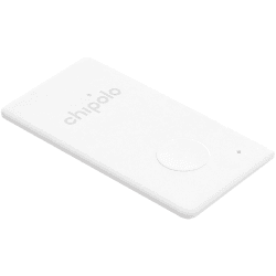 Chipolo Card - 1 Pack - Brieftaschenfinder, Bluetooth Tracker für Brieftasche, Kostenlose Premium-Funktionen, Funktioniert mit Chipolo App (iOS und Android kompatibel) WEIß