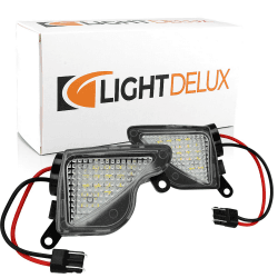 LIGHTDELUX Ersatz für LED Umfeldbeleuchtung Ausstiegsbeleuchtung Türlicht mit Prüfzeichen ohne Fehlermeldung V-180901