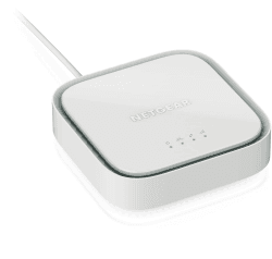 NETGEAR LTE Modem 4G LM1200 (bis 150 MBit/s im Download, 2x Gigabit LAN/WAN Ports, integriertes 4G LTE Modem Cat4, kompatibel mit allen europäischen SIM Karten), Weiß