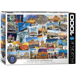 Eurographics 6000-5704 Globetrotter Puzzle, Mehrfarbig