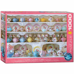 Eurographics 6000-5341 Tea Hutch Puzzle, Mehrfarbig, 48 x 68 cm