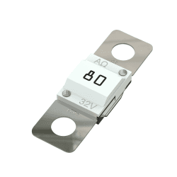 AUPROTEC Midi Hochstromsicherung Schraubsicherung 40A - 100A Auswahl: 80A Ampere weiß, 10 Stück