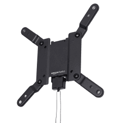 Amazon Basics Feste TV-Wandhalterung für 12 bis 40-Zoll Fernseher und VESA, 30.5 - 101.6 cm, Schwarz, 200 x 200