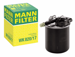 MANN-FILTER WK 820/17 Kraftstofffilter - für Pkw + Transporter