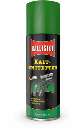 BALLISTOL 23360 Kaltentfetter Spray 200ml Dose - Entfernt Öle und Fette von allen Metallen und Kunststoffteilen