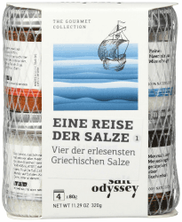 Salt Odyssey Combo Griechische Salze 4 X 80gr, 320 g