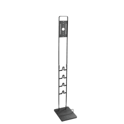 conecto SA-CC50876 Staubsauger Standfuß, Aluminium, schwarz