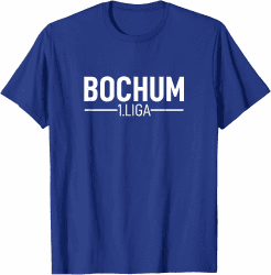 Ruhrpott Bochum Fußball Trikot Aufstieg 2021 Bochum 1.Liga T-Shirt