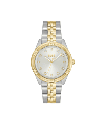BOSS Analog Quarzuhr für Damen Rhea Kollektion mit Leder- oder Edelstahlarmband