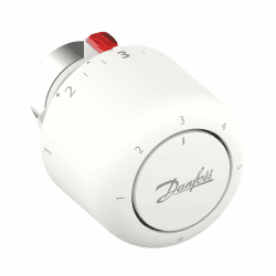 Danfoss Aero RAVL click, Thermostatkopf mit eingebautem Sensor, 26 mm Halsdurchmesser