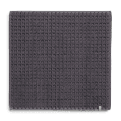 möve Piquée Badteppich 60 x 60 cm aus 100% Baumwolle, Graphite