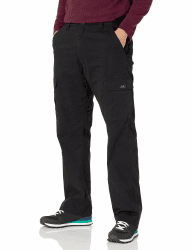 Wrangler Herren Jeans Cargo Pant, Relaxed Fit, Straight Leg 42W / 34L Schwarz