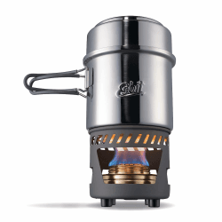 Esbit Spirituskochset - inkl. großem und kleinem Topf - 985 ml & 470 ml - inkl. Spiritusbrenner - Camping Kocher