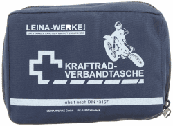 Leina Werke 17015 Kraftrad-Verbandtasche Typ II mit Klett 1-Farbig Sortiert