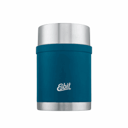 Esbit Thermobehälter Sculptor für Essen - Warmhaltebehälter 750 ml in Polar Blue - aus Edelstahl für warme und kalte Speisen