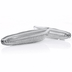 LIGHTDELUX Ersatz für LED Blinker Seitenblinker Blinkleuchte Kotflügelblinker White Vision V-170166