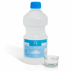 STRÖH "Totes Meer Sole 2,5%" (1l) Inhalation • Hustensaft Pferd • Regeneration der Atemwege bei Pferden • Bei Atemwegserkrankungen & Allergie