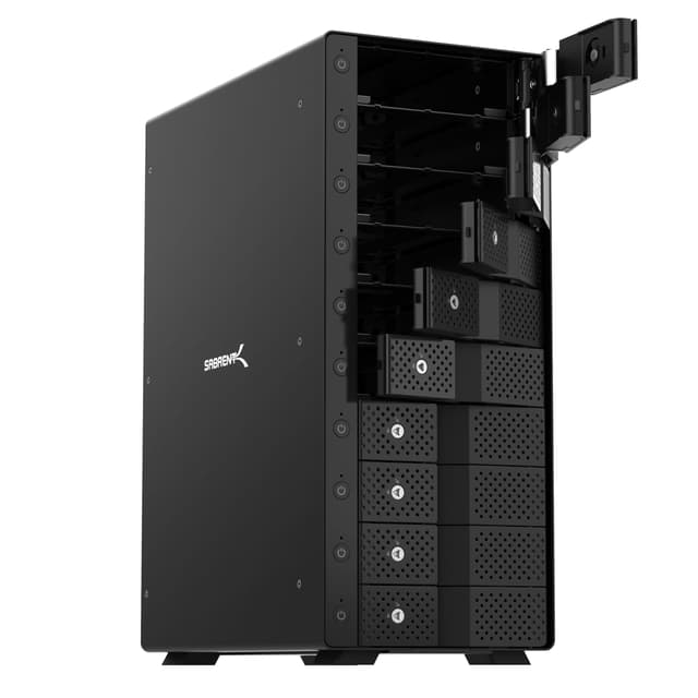 SABRENT 10 Bay SSD HDD Docking Station USB C 10Gbps Festplatten Dock, Kompatibel mit 2,5" 3.5" SATA (DS UCTB)
