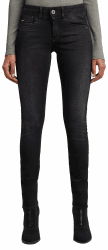 G-STAR RAW Herren 3301 Tapered Jeans 31W Schwarz (Dusty Grey D06746-b472-a799)