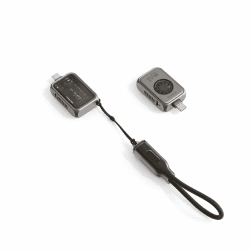 SATECHI M.2 NVMe Mini SSD-Gehäuse mit 10 Gbps Übertragungsgeschwindigkeit, bis zu 2TB SSD-Speicher, aktive Selbstkühlung, tragbares USB-C-Gehäuse, unterstützt NVMe 2230 SSDs (SSD Nicht enthalten)