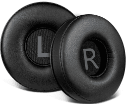 SOULWIT 70mm Ersatzpolster Ersatz Ohrpolster für JBL Tune 450BT (T450BT)/Tune 460BT (T460BT)/Tune 500BT (T500BT)/Tune 510BT/Tune 520BT,Polster für JR 300BT/JR300/JR 310BT/JR310/E40BT