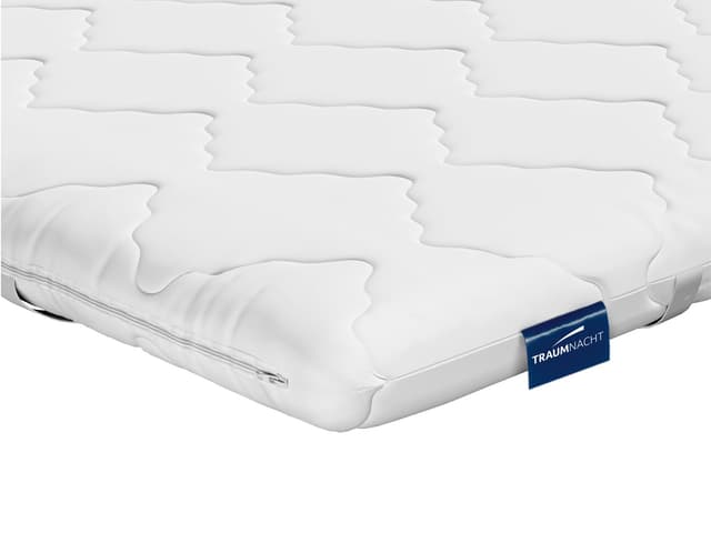 Traumnacht orthopädischer Matratzentopper, mit einem bequemem Komfortschaumkern, Öko-Tex Zertifiziert, 160 x 200 cm, produziert nach deutschem Qualitätsstandard