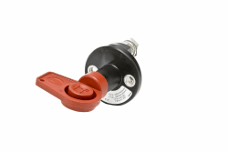 HELLA Batterietrennschalter - 24V - mit Zubehör - 6EK 002 843-171, schwarz