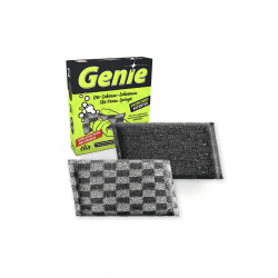Genius Clia Genie Schaum Schwamm 2 TLG., Putzschwamm, Spülschwamme, kratzfreie Reinigungsschwamm Topfschwamm, waschbar, zweiseitig