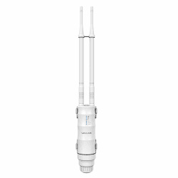 WAVLINK AC1200 Outdoor WLAN Repeater, wetterfester 1200Mbit/s WLAN Access Point/Verstärker unterstützt Passive/Active PoE, AP/Router/Repeater Modi, 100Mbit/s WAN/LAN, WPA2, EU-Netzteil
