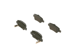 Bosch BP1133 Bremsbeläge - Hinterachse - ECE-R90 Zertifizierung - vier Bremsbeläge pro Set