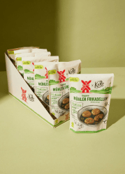 KoRo - Vegane Mühlen Frikadellen 75 g - Praktische Trockenmischung - Vegan - Hoher Protein- und Ballaststoffgehalt