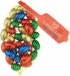 Friedel Vollmilch- Schokoeier massiv, 4er Pack (4 x 200 g)